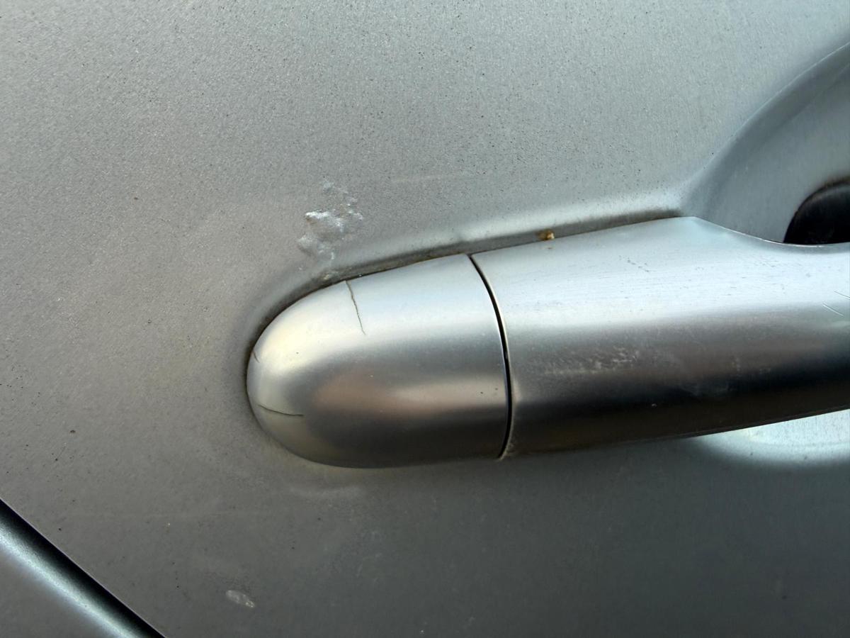 Renault Espace 4 JK original T&uuml;r hinten rechts TED69 Platin Grau Rohbau BJ08